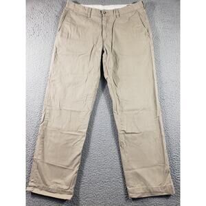 Polo Ralph Lauren Pants Men's 34x30 Beige Classic Fit Straight Leg Cotton Casual
